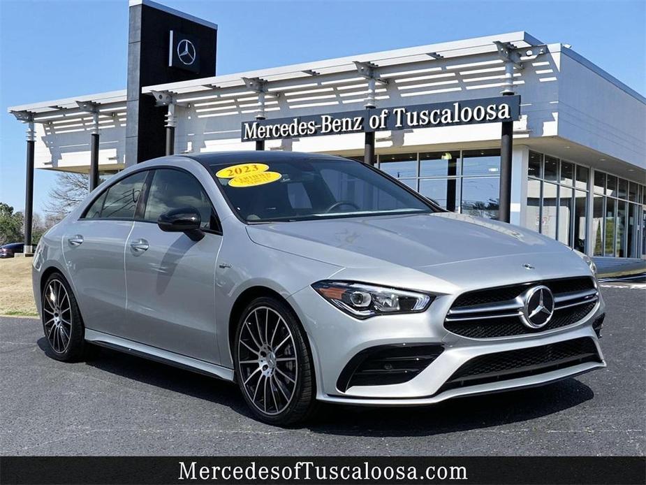 used 2023 Mercedes-Benz AMG CLA 35 car, priced at $41,977