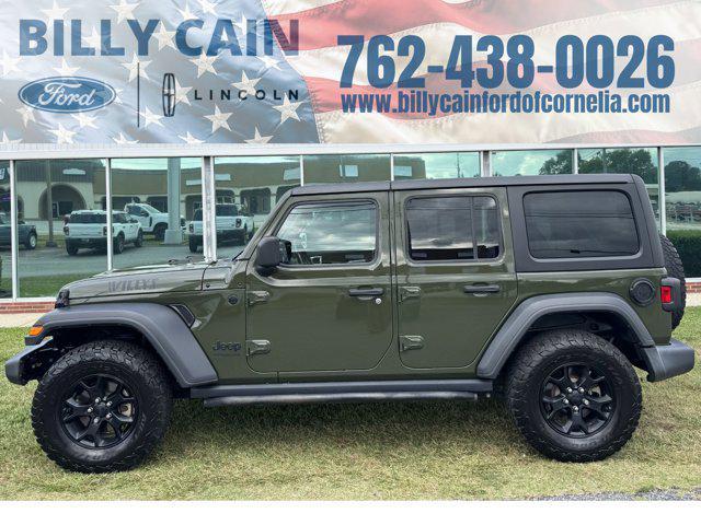 used 2020 Jeep Wrangler Unlimited car, priced at $24,995