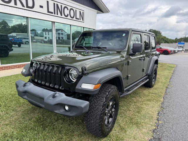 used 2020 Jeep Wrangler Unlimited car, priced at $29,995