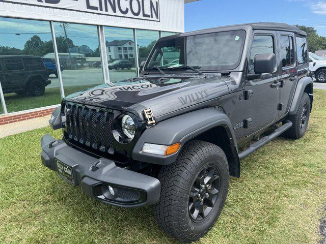 used 2021 Jeep Wrangler Unlimited car, priced at $29,995