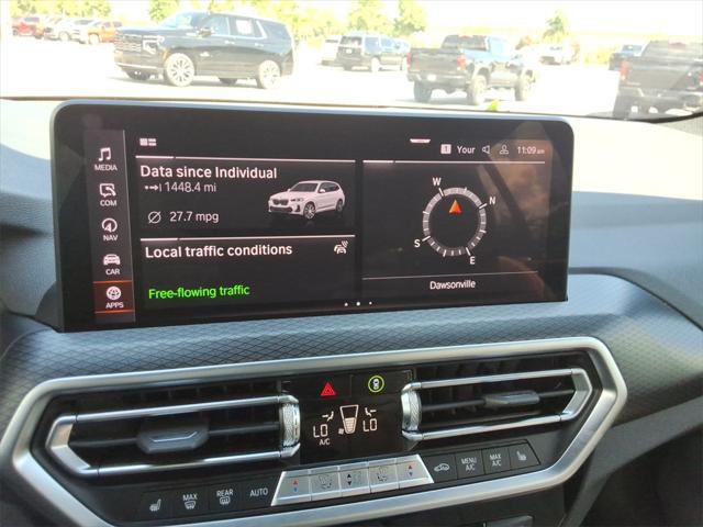 used 2022 BMW X3 car, priced at $31,454