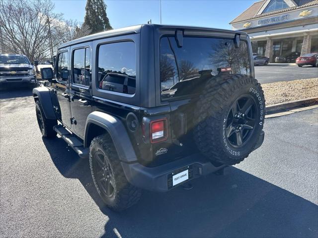 used 2020 Jeep Wrangler Unlimited car, priced at $30,422