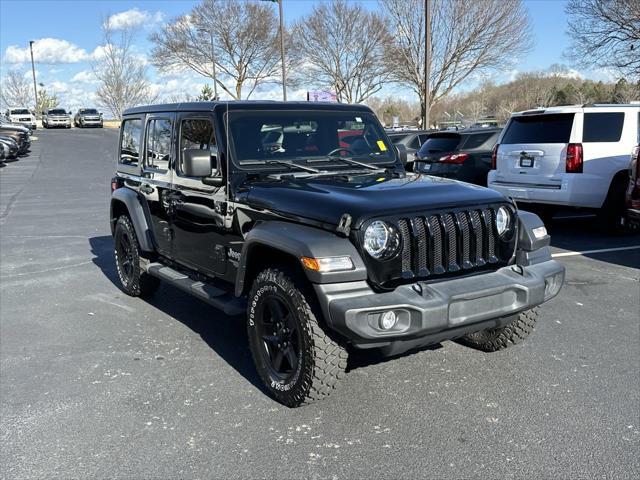 used 2020 Jeep Wrangler Unlimited car, priced at $30,422