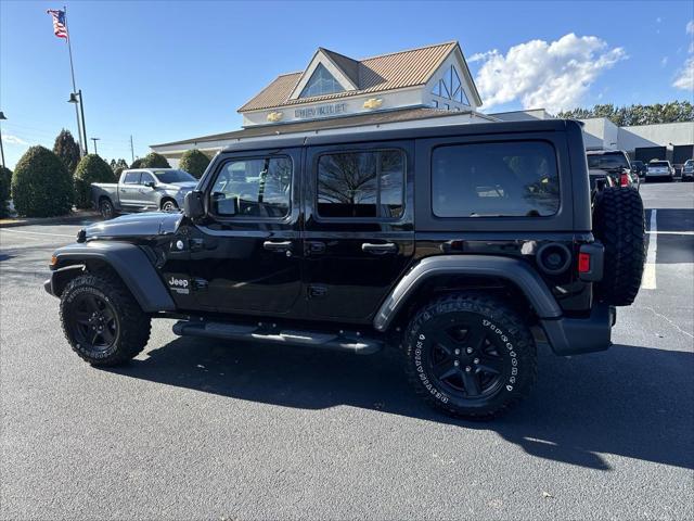 used 2020 Jeep Wrangler Unlimited car, priced at $30,422