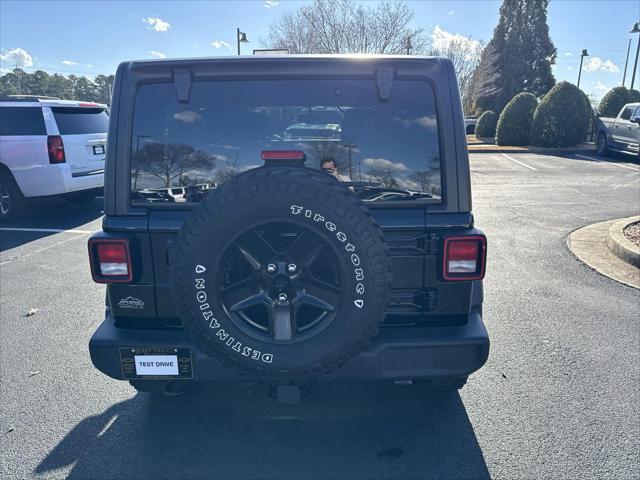 used 2020 Jeep Wrangler Unlimited car, priced at $30,422