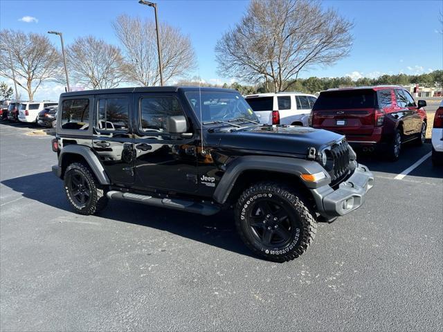 used 2020 Jeep Wrangler Unlimited car, priced at $30,422