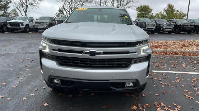 used 2021 Chevrolet Silverado 1500 car, priced at $34,299