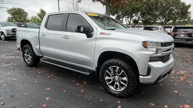 used 2021 Chevrolet Silverado 1500 car, priced at $34,299