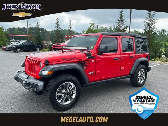 used 2018 Jeep Wrangler Unlimited car, priced at $26,794