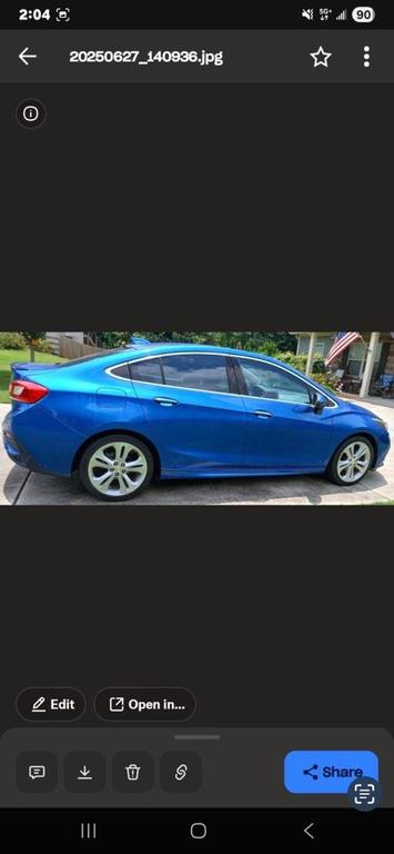 used 2017 Chevrolet Cruze car, priced at $10,598