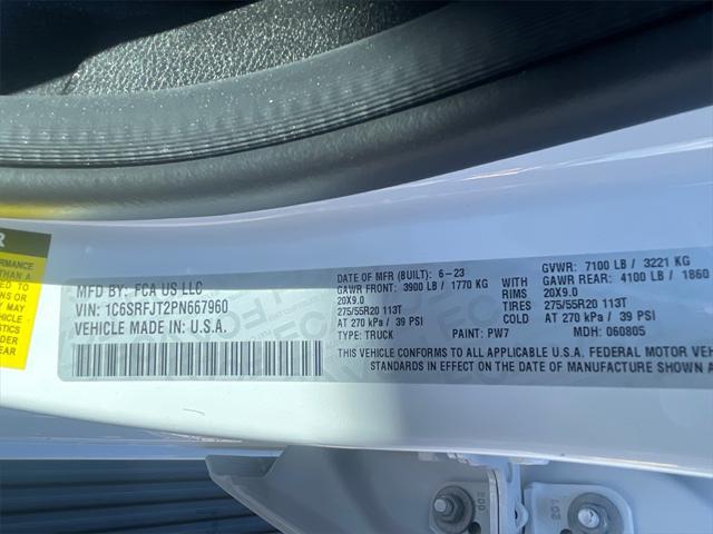 used 2023 Ram 1500 car, priced at $48,977