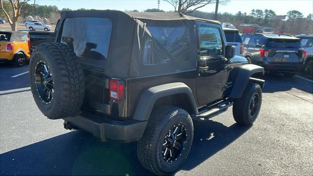 used 2015 Jeep Wrangler car, priced at $15,355