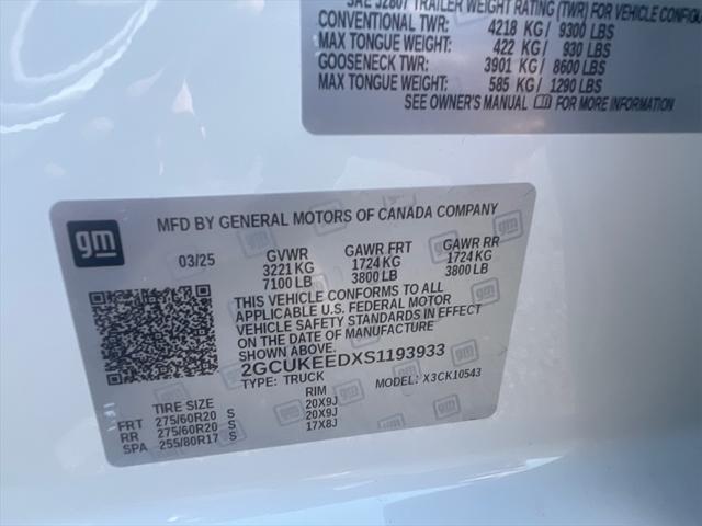 new 2025 Chevrolet Silverado 1500 car, priced at $57,255