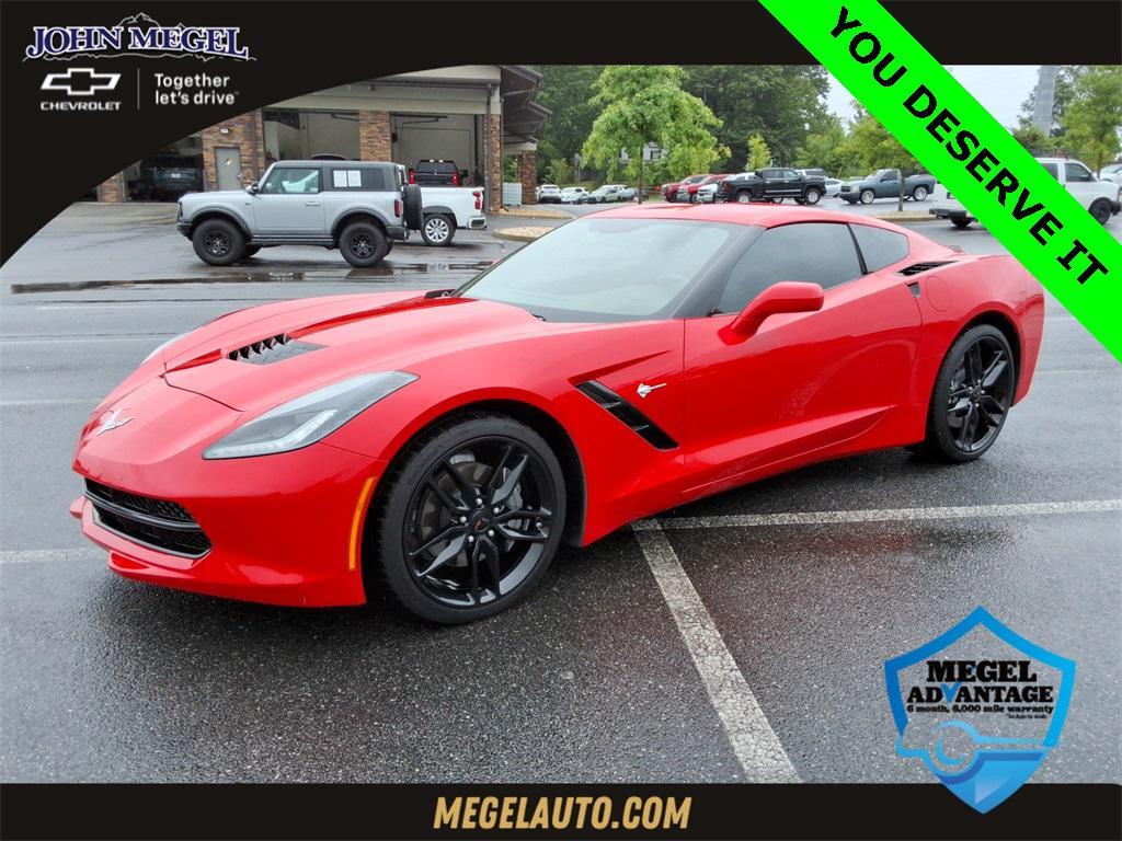 used 2018 Chevrolet Corvette car, priced at $44,355