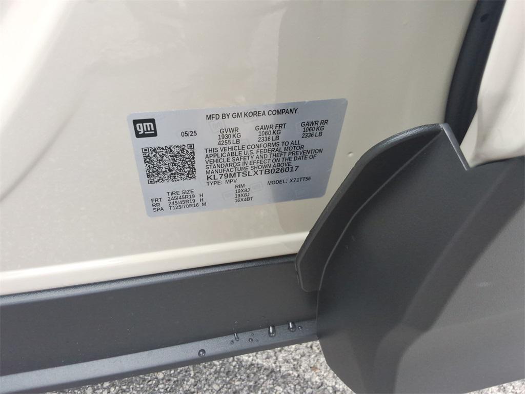 new 2026 Chevrolet TrailBlazer car, priced at $28,962