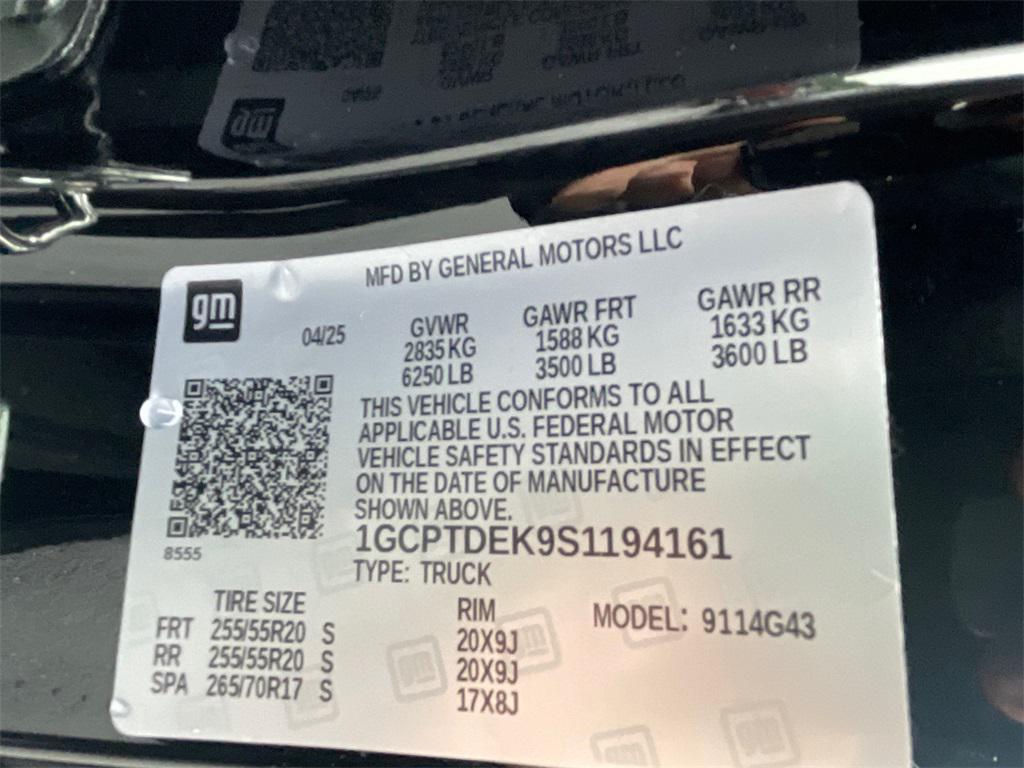 new 2025 Chevrolet Colorado car, priced at $46,309