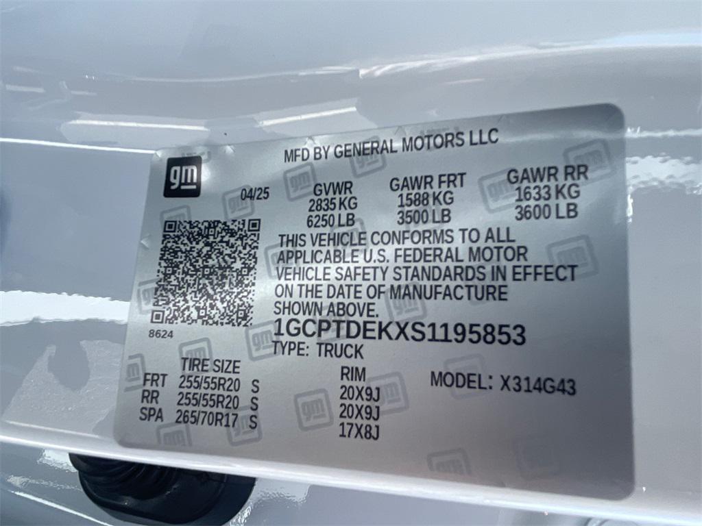 new 2025 Chevrolet Colorado car, priced at $46,309