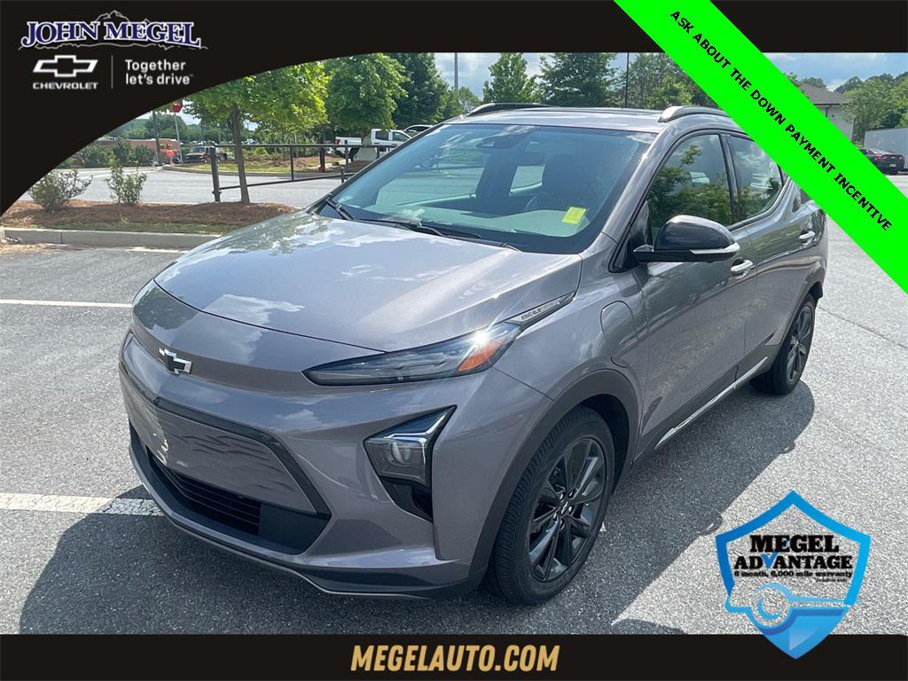 used 2022 Chevrolet Bolt EUV car, priced at $21,555