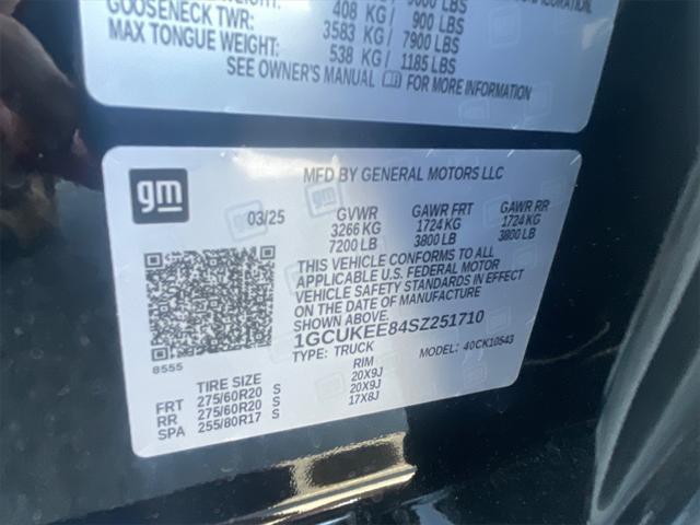 new 2025 Chevrolet Silverado 1500 car, priced at $58,989