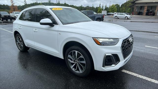 used 2022 Audi Q5 car, priced at $28,500