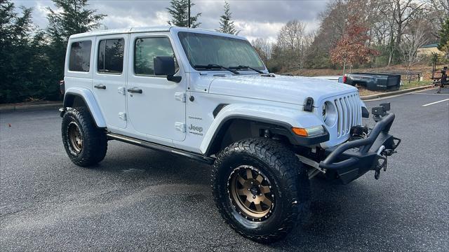 used 2018 Jeep Wrangler Unlimited car, priced at $27,899