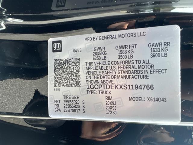 new 2025 Chevrolet Colorado car, priced at $47,375