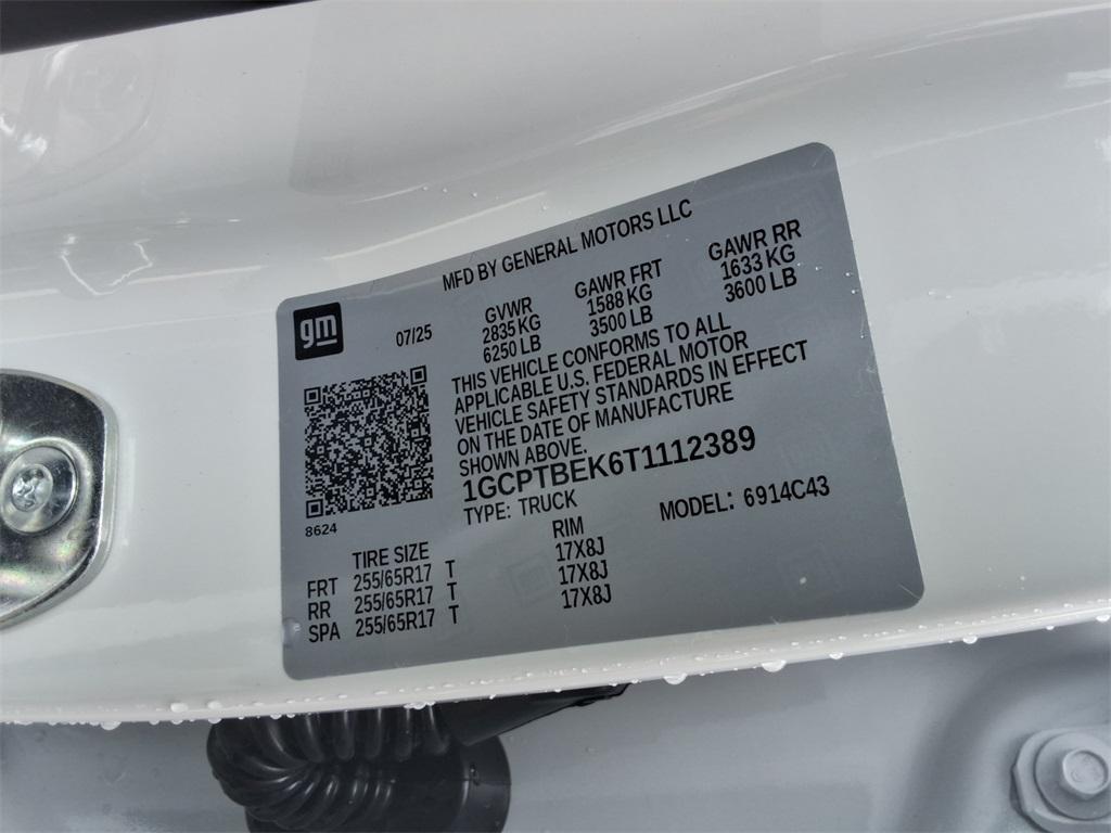 new 2026 Chevrolet Colorado car, priced at $37,702