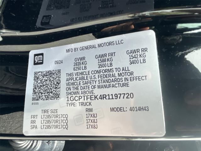used 2024 Chevrolet Colorado car, priced at $48,125