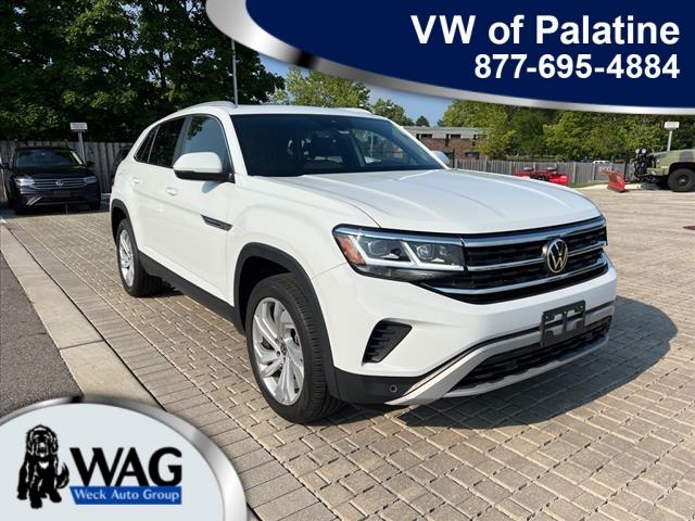 used 2021 Volkswagen Atlas Cross Sport car, priced at $29,469