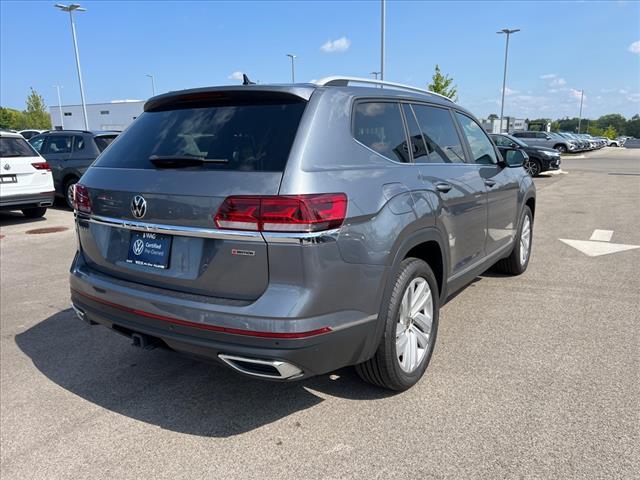 used 2021 Volkswagen Atlas car, priced at $33,269