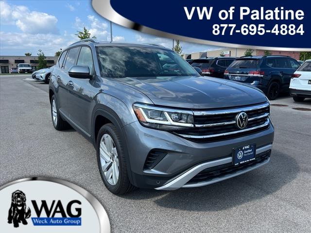 used 2021 Volkswagen Atlas car, priced at $33,269