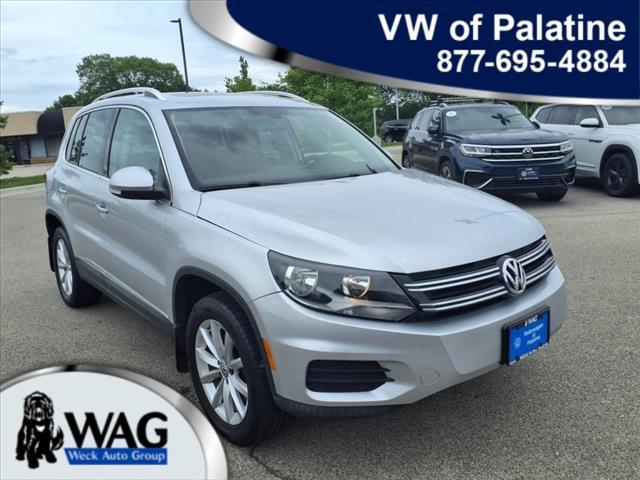 used 2017 Volkswagen Tiguan car, priced at $17,578