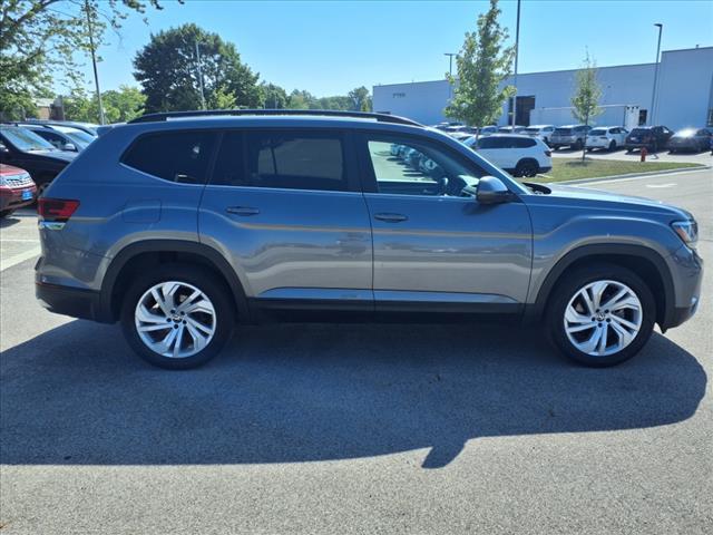 used 2021 Volkswagen Atlas car, priced at $20,988