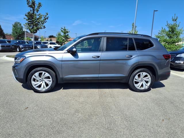 used 2021 Volkswagen Atlas car, priced at $20,988