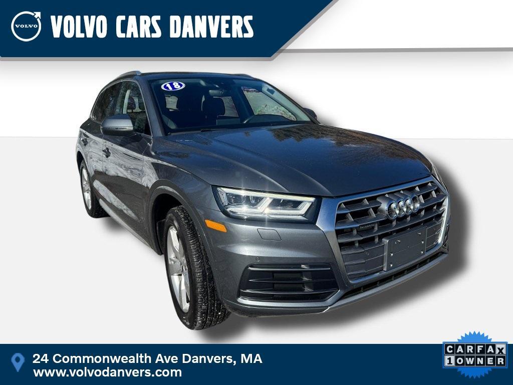 used 2018 Audi Q5 car, priced at $18,865