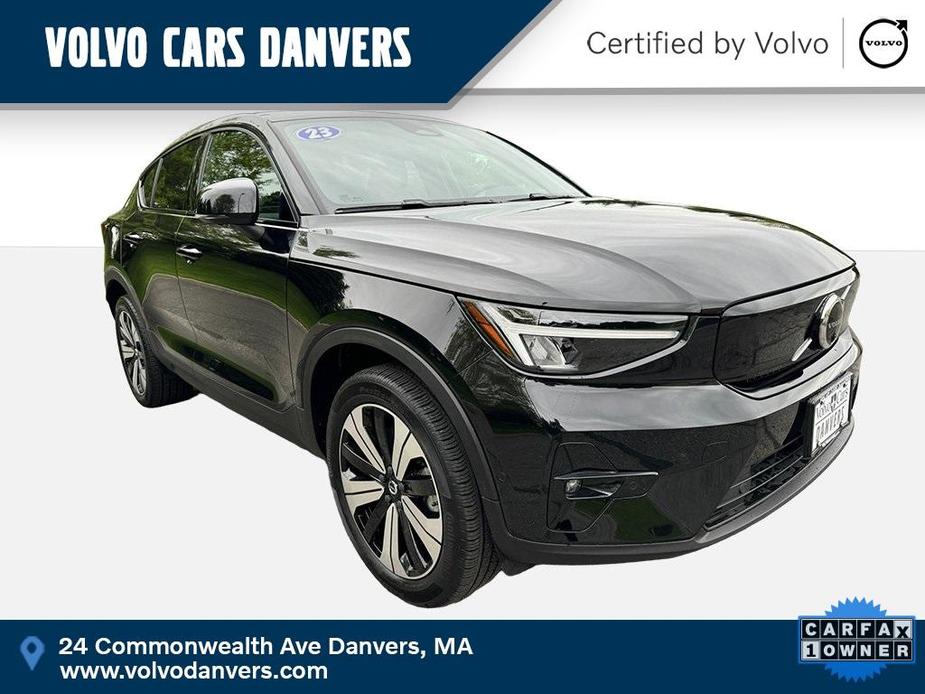 used 2023 Volvo C40 Recharge Pure Electric car, priced at $34,993