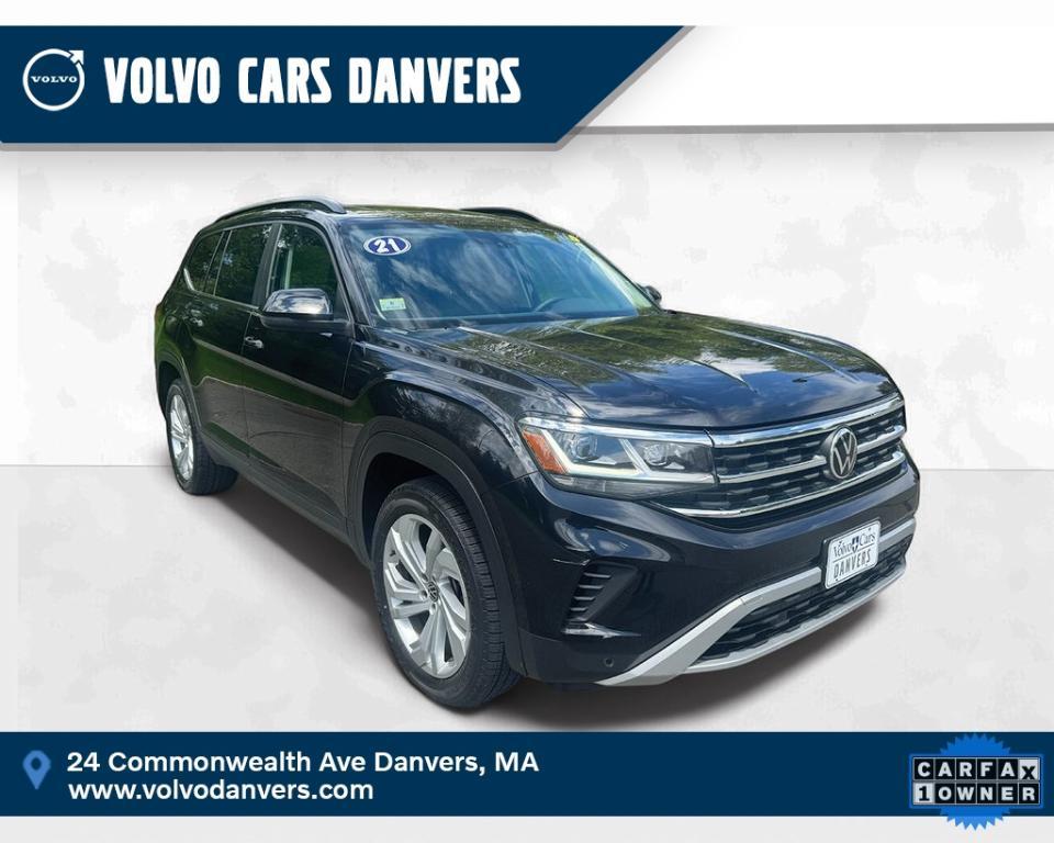 used 2021 Volkswagen Atlas car, priced at $27,790