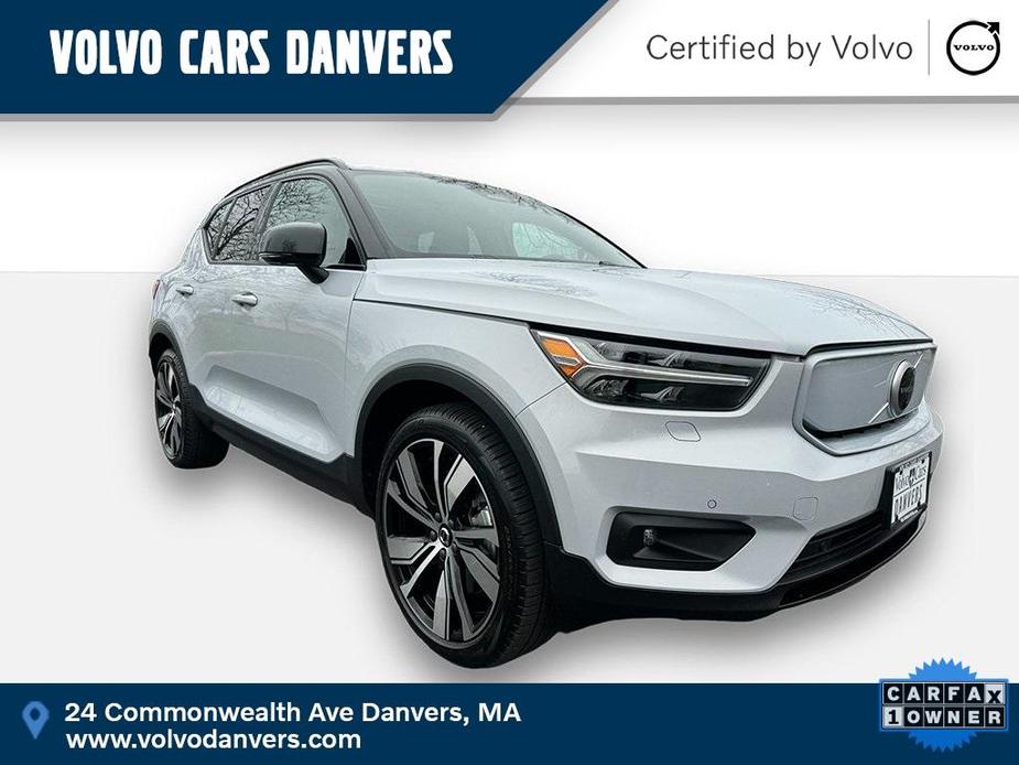 used 2021 Volvo XC40 Recharge Pure Electric car, priced at $35,435
