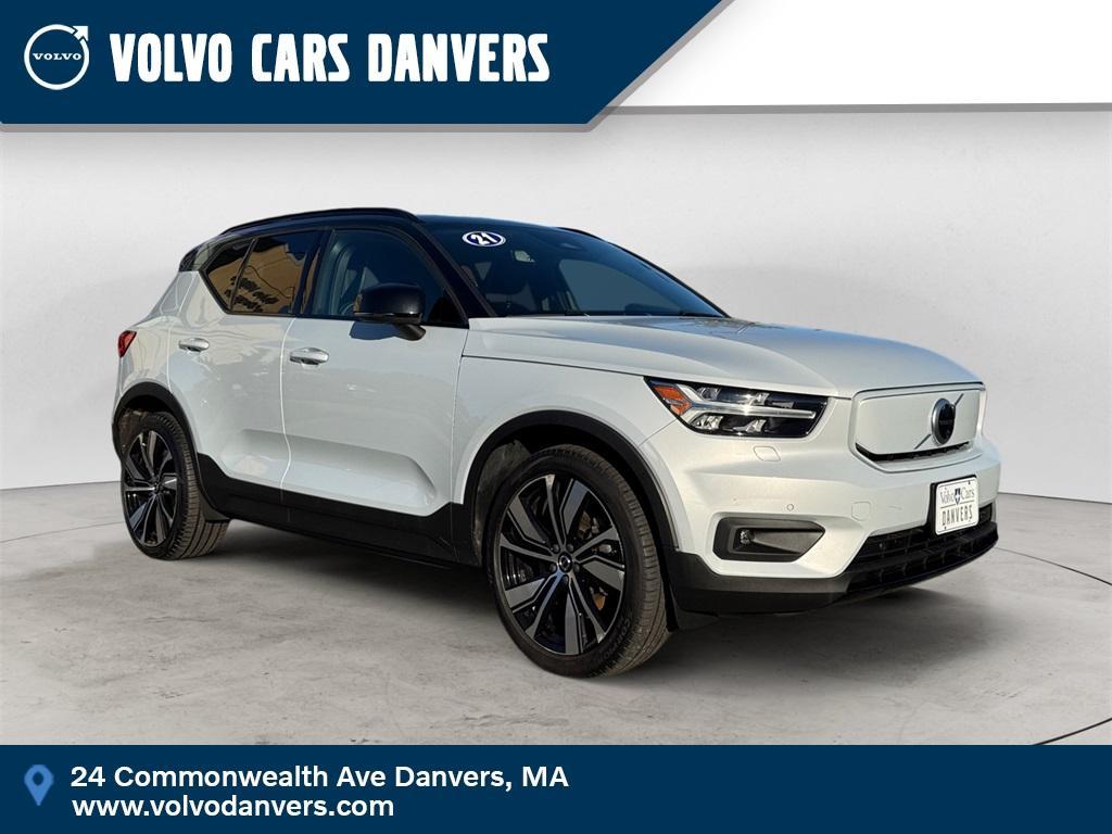 used 2021 Volvo XC40 Recharge Pure Electric car, priced at $22,191