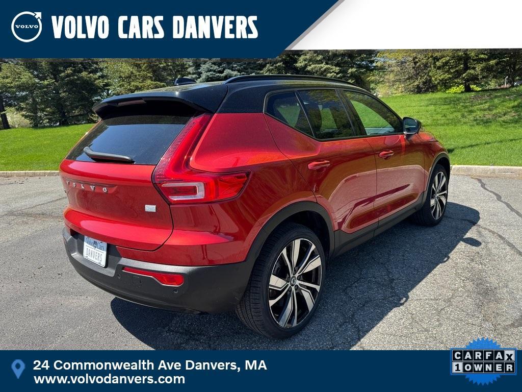 used 2022 Volvo XC40 Recharge Pure Electric car, priced at $34,988
