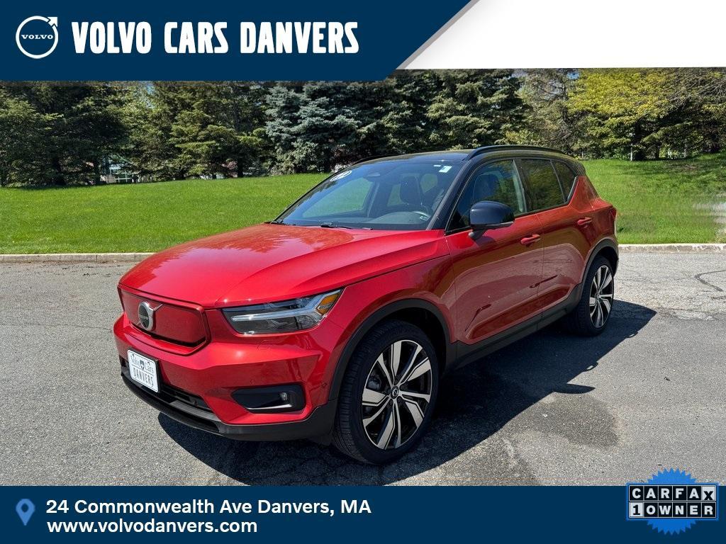 used 2022 Volvo XC40 Recharge Pure Electric car, priced at $34,988