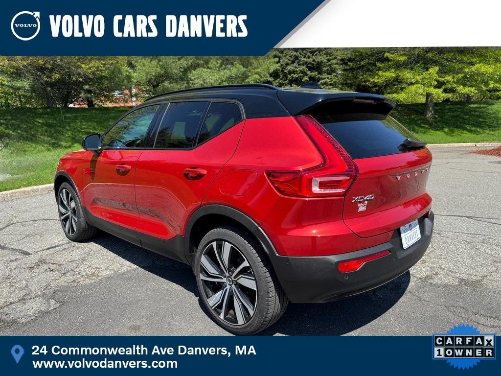 used 2022 Volvo XC40 Recharge Pure Electric car, priced at $34,988