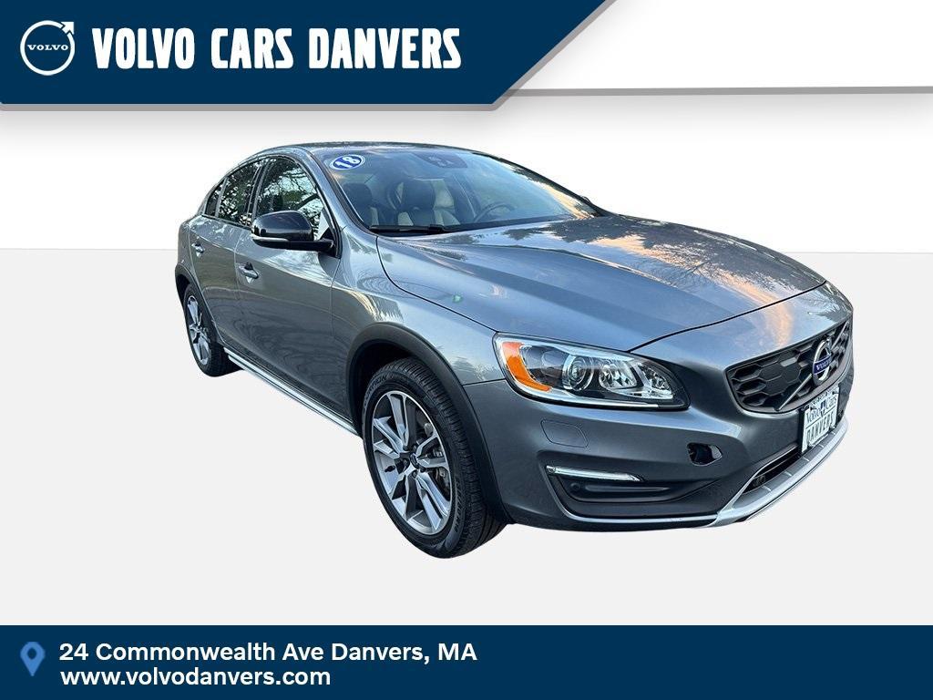 used 2018 Volvo S60 Cross Country car, priced at $22,720