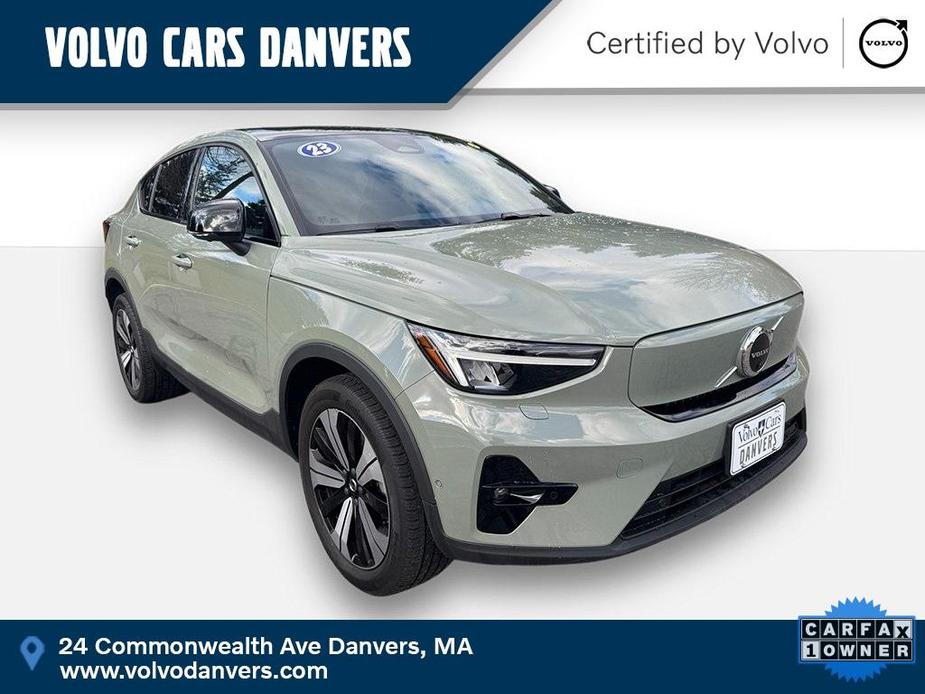 used 2023 Volvo C40 Recharge Pure Electric car, priced at $31,532