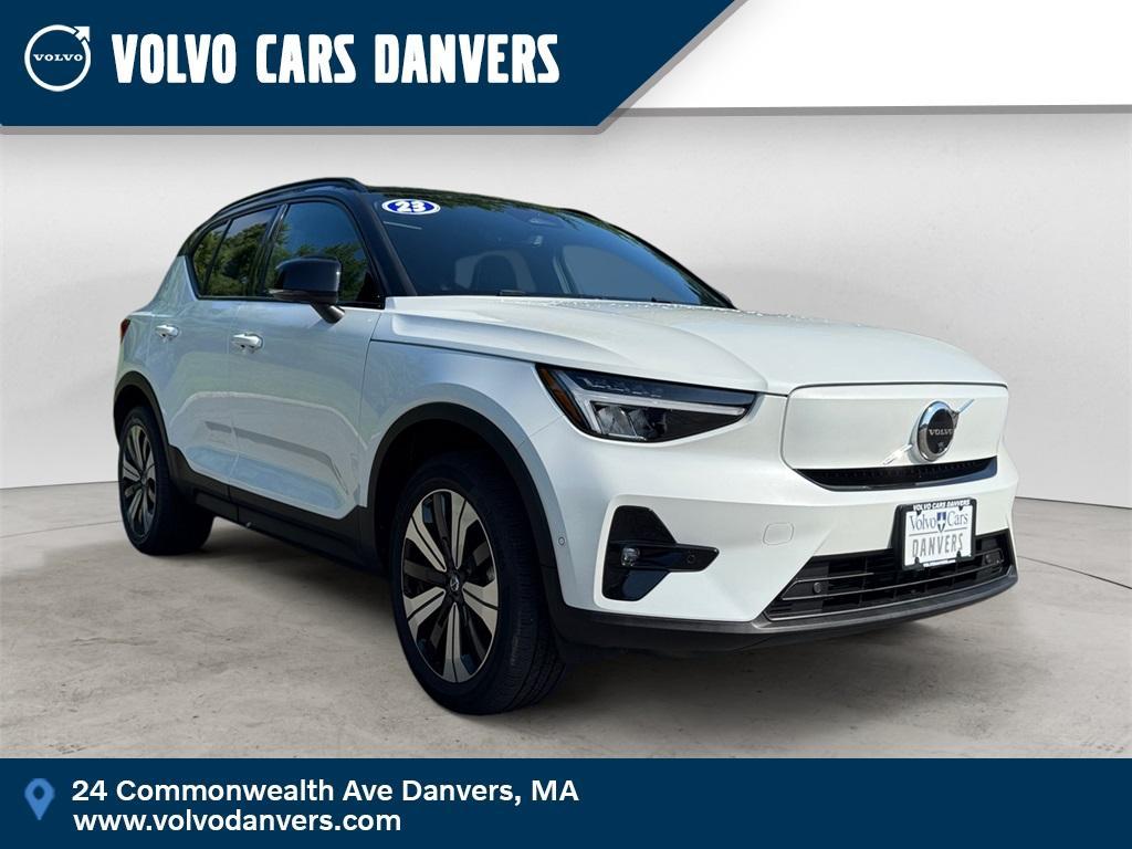 used 2023 Volvo XC40 Recharge Pure Electric car, priced at $34,465