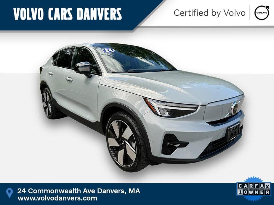 used 2024 Volvo C40 Recharge Pure Electric car, priced at $44,000