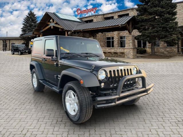 used 2016 Jeep Wrangler car, priced at $17,502