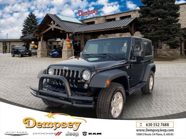 used 2016 Jeep Wrangler car, priced at $17,502