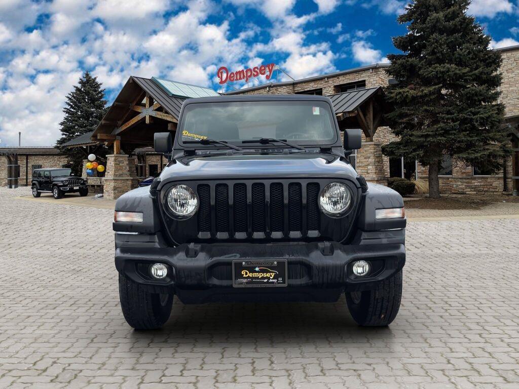 used 2022 Jeep Wrangler Unlimited car, priced at $31,569