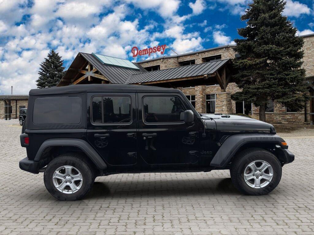 used 2022 Jeep Wrangler Unlimited car, priced at $31,569